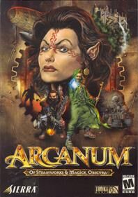 Arcanum: Of Steamworks and Magick Obscura box art