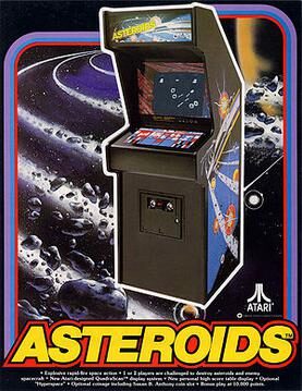 Asteroids box art