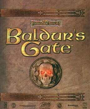 Baldur's Gate box art