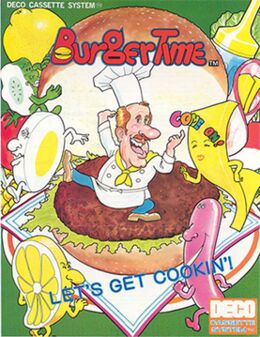 BurgerTime box art