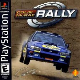 Colin McRae Rally box art