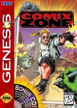Comix Zone box art