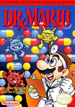Dr. Mario box art
