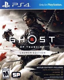 Ghost of Tsushima box art