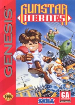 Gunstar Heroes box art