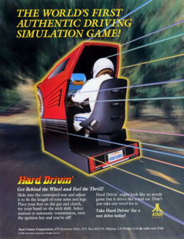 Hard Drivin' box art