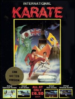 International Karate box art