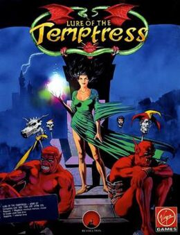 Lure of the Temptress box art