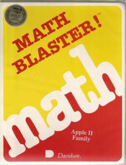 Math Blaster box art