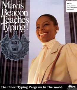 Mavis Beacon Teaches Typing box art