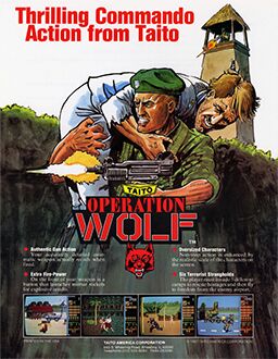 Operation Wolf box art