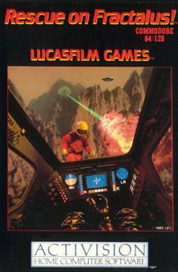 Rescue on Fractalus! box art