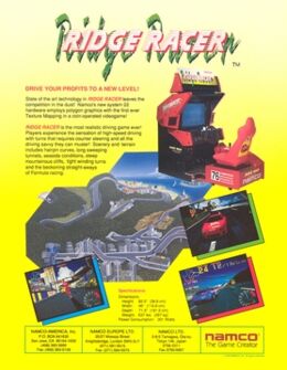 Ridge Racer box art