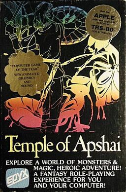 Temple of Apshai box art