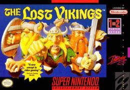 The Lost Vikings box art