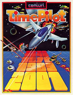 Time Pilot box art