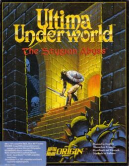 Ultima Underworld box art