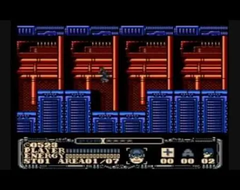 Captain America: The Winter Soldier (Power Blade ROM hack)