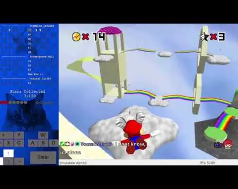 Despair Mario's Gambit 64 (Super Mario 64 ROM hack)