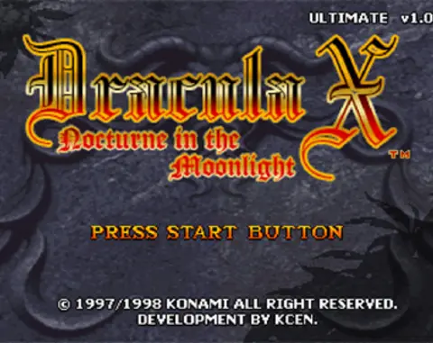 Dracula X: Nocturne in the Moonlight Ultimate (Castlevania: Symphony of the Night ROM hack)