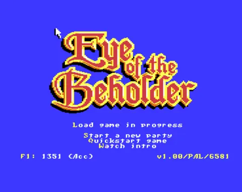 Eye of the Beholder (C64)