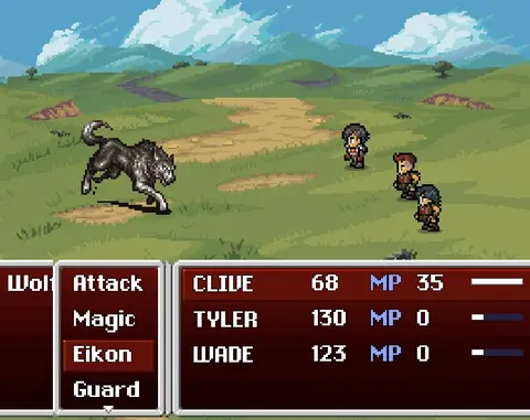 xvibit (Final Fantasy XVI SNES demake)