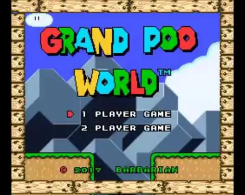 Grand Poo World (Super Mario World ROM hack)