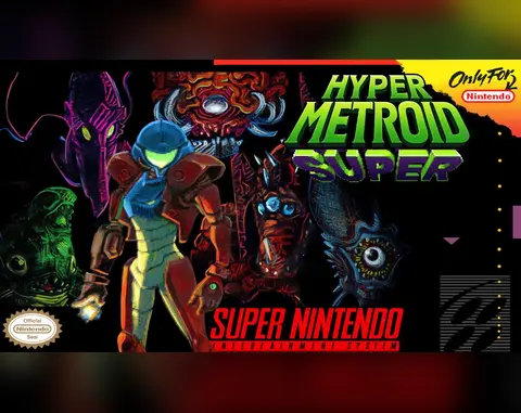 Hyper Metroid SUPER (Super Metroid ROM hack)
