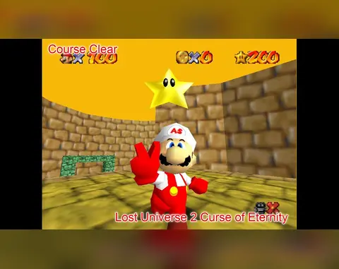 Lost Universe 2: Curse of Eternity (Super Mario 64 ROM hack)