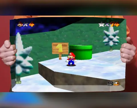 Lug's Delightful Dioramas (Super Mario 64 ROM hack)