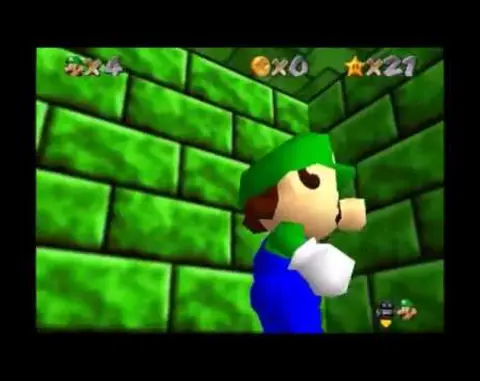 Luigi and the Forest Ruins Rebooted (Super Mario 64 ROM hack)