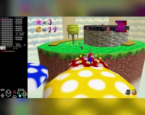 Mario in the Dreamscape (Super Mario 64 ROM hack)
