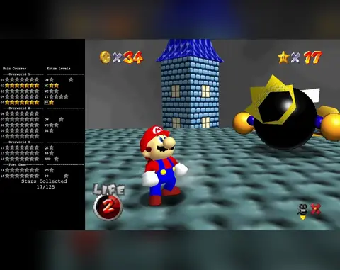 Mario's New Earth (Super Mario 64 ROM hack)