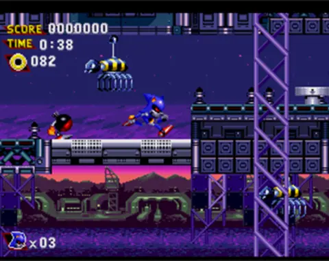 Metal Sonic Rebooted (Sonic the Hedgehog 2 ROM hack)