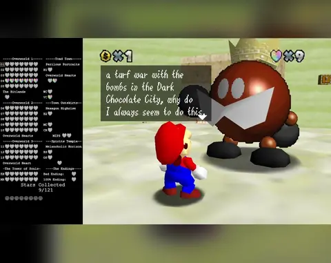 Omega Mario 64 (Super Mario 64 ROM hack)