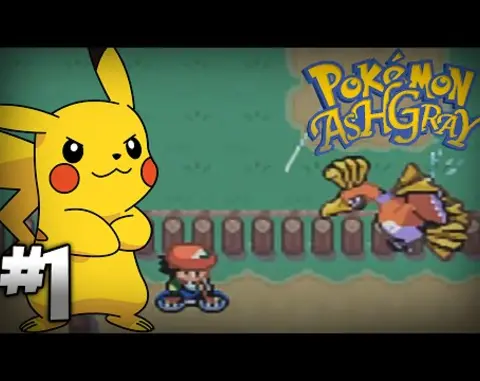 Pokemon Ash Gray (Pokemon FireRed ROM hack)