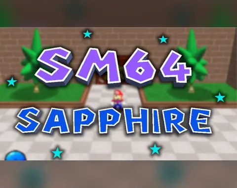 SM64 Sapphire (Super Mario 64 ROM hack)