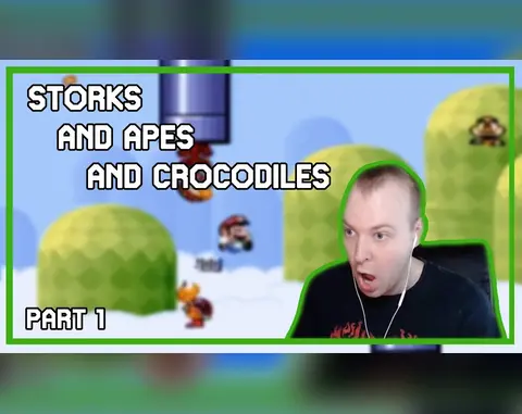 Storks and Apes and Crocodiles (Super Mario World ROM hack)