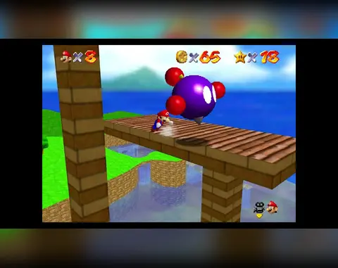 Super Mario 74 Extreme Edition (Super Mario 64 ROM hack)