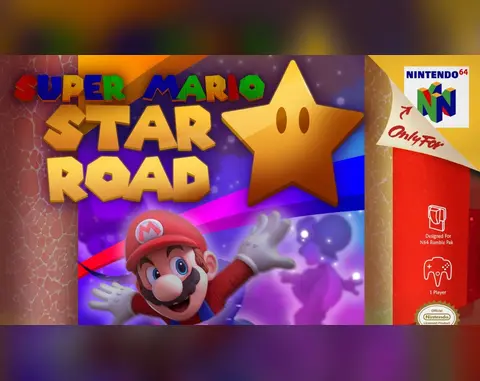 Super Mario Star Road (Super Mario 64 ROM hack)