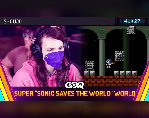 Super "Sonic Saves the World" World (Super Mario World ROM hack)