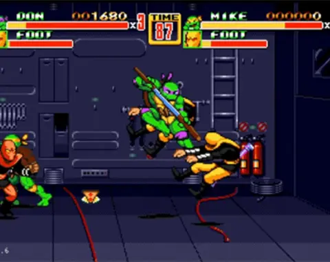 Teenage Mutant Ninja Turtles: Shredder's Re-Revenge (Streets of Rage 2 ROM hack)