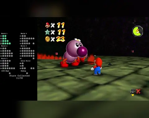 Ztar Attack 2: A Blast to the Past (Super Mario 64 ROM hack)