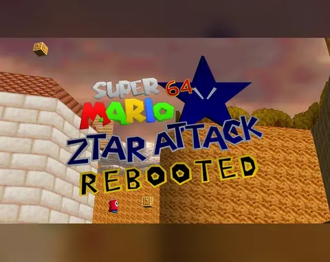 Ztar Attack Rebooted (Super Mario 64 ROM hack)